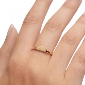 Anello Donna Gioielli Pdpaola Half Circle Mini AN01-C48-18