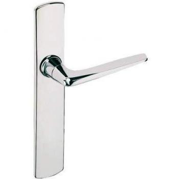 Poignée de porte palière Riv-Bloc - Zamak Chromé - Gauche