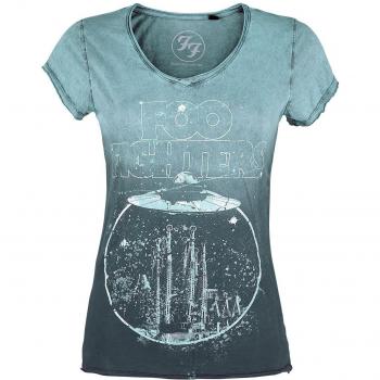 Foo Fighters Outer Calipo Shirt für Frauen - petrol
