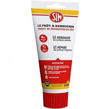 Enduit de réparation en pâte - Le prêt à reboucher - 330 Gr - SIM