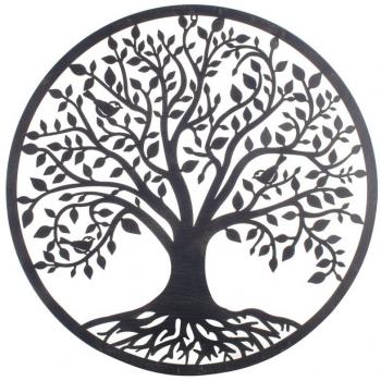 Apliques Negros de Árbol de la Vida – Signes Grimalt