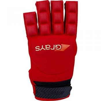Grays Guante Anatomic Pro Mano Izquierda Rojo Fluor Talla L