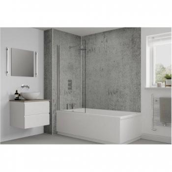Multipanel Classic Arctic Stone 2400mm x 598mm Hydro-Lock Tongue & Groove Bathroom Wall Panel