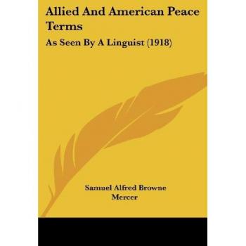 Allied And American Peace Terms