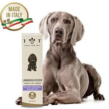 Nome alternativo: 101 Love for Pet Lavaggio a Secco per tutti i tipi di pelo da 250 ml