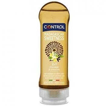 Gel de Masaje y Placer Erótico Control 2 en 1 Vainilla 200 ml