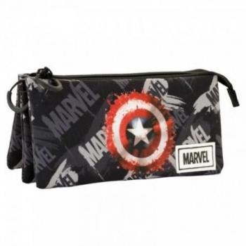 Portatodo Scratches Capitan America Marvel Triple