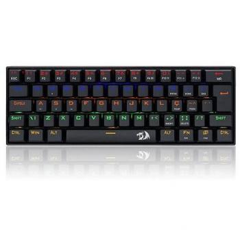 Teclado Mecânico Redragon Lakshmi K606 Rainbow USB