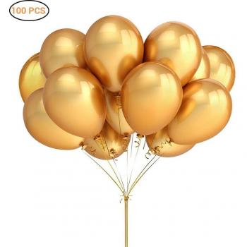 Globos Metálicos Cromados 100uds