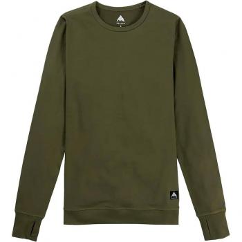 Burton Maglia Intima Midweight Manica Lunga Verde Bosco Donna S