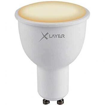 XLayer LED Leuchtmittel Smart Echo GU10 4.5W 380lm (Kaltweiß Dimmbar)