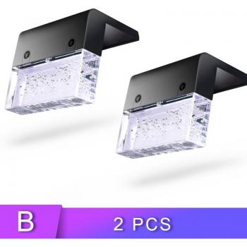 Luz Solar LED Resistente Al Aire Libre con RGB y Blanco Cálido