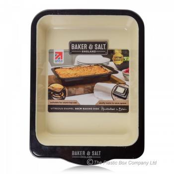Wham UK Enamel Roasting Dish, 30 cm