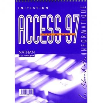 Access 97 sous Windows, initiation