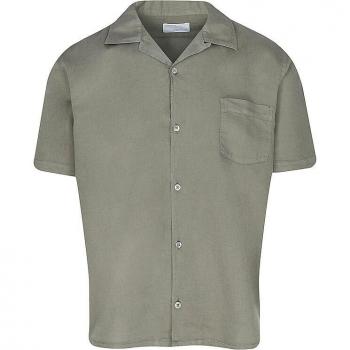 Camisa Vibrante Estándar Oliva Suave