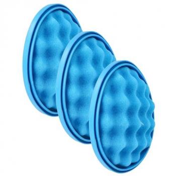3x Foam Pre-Motor Filter for Samsung SC12F70HK, SC12F70HH, SC12F50PJ, SC12F70PJ, SC12F70PG - Vhbw Compatible Replacement