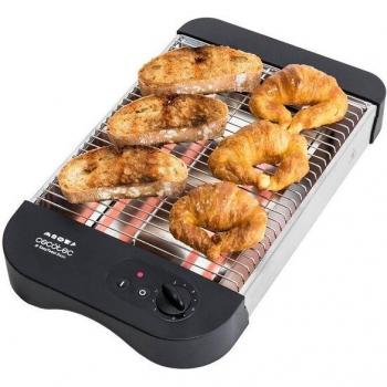 Cecotec Tostadora Turbo 600W Negro Inox