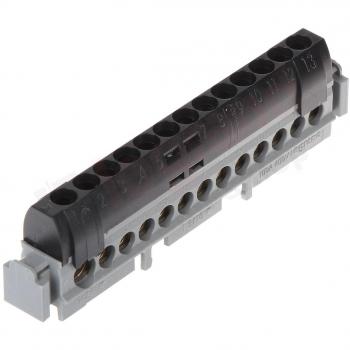 Legrand Repartidor de Bornas, 13 vías, IP20, con protección contra contactos indirectos y toma de tierra, modelo L004834