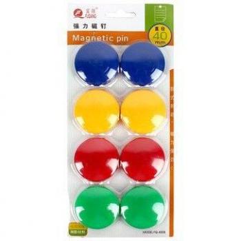 Colorful 30mm Magnetic Fastener and Whiteboard Magnet Pin