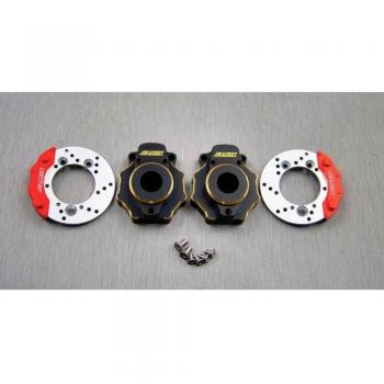 Samix SAM-Trx4-4413C2 Coperchio Articolazione e Rotore Freno per Traxxas TRX-4