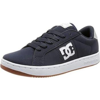 Scarpe da Ginnastica Uomo Blu con Fibbie e Lustro in Pelle Nera, Numero 43
