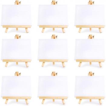 24-Piece Mini Canvas Painting Set