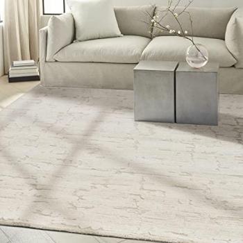 Braelyn Ivory & Taupe Abstract Rug, 236 x 297cm