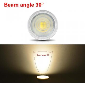 AluGlow GU10 7 W LED-Lampe für Innenräume