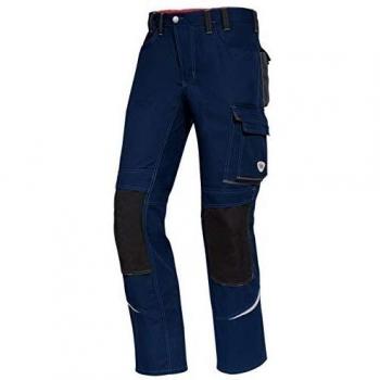 BP Pantaloni da Lavoro Comfort Plus Blu Notte Elastico Posteriore Vita a Pieghe 54