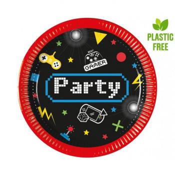 Piatto 20 cm Usato – Set di 8 per Giochi
