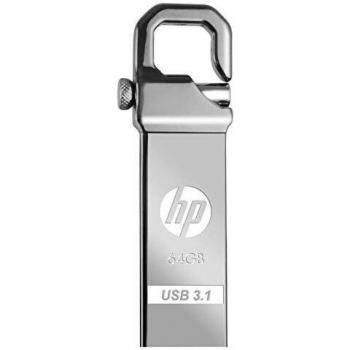 HP x750w 64‑GB USB‑Stick mit robustem Metallic‑Design