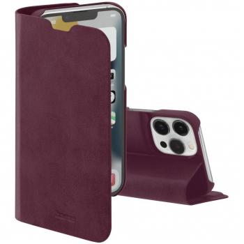 Custodia a libro Hama Guard Pro per iPhone 14 Pro Bordò