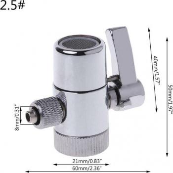 Ventil für Wasserfilter-Anschluss