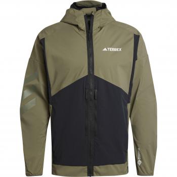 Giacca con cappuccio adidas Terrex Techrock Verde 2XL Uomo