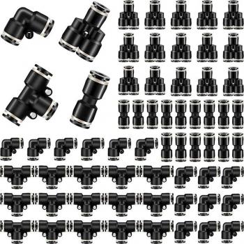 Quick Release Air Line Fittings Kit 60 Pieces