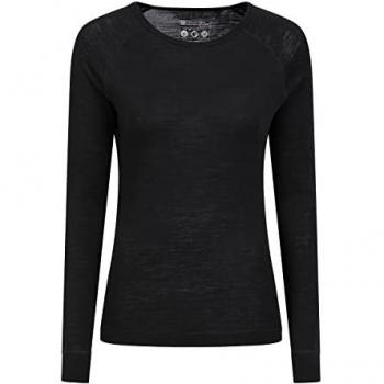 T-shirt thermique Merino II noir femme Mountain Warehouse