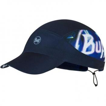 Gorra Buff Pack Speed azul océano blanco - S-M