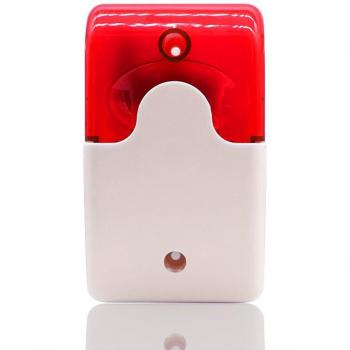Claxon 105dB Resistente al Agua y Luz LED