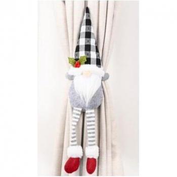 Cute Gnome Window Decorations - Christmas Curtains