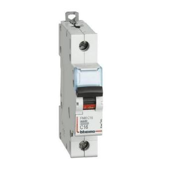 Magnetotermico BTicino Btdin60 1P – Curva B 16A 6kA