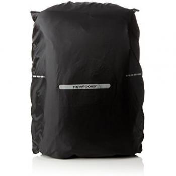 Cubierta de lluvia New LOOXS Uni Single, Negra, 48 x 55 cm