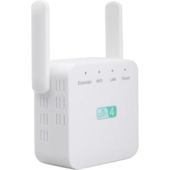 Rafforzatore WiFi 2.4 GHz 300 Mbps RJ45 – Colore Bianco