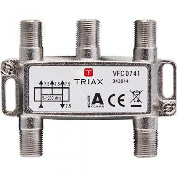 Divisore Cavi Triax 343014 Metallico