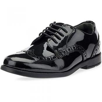 Start-Rite Girl's Brogue Pri Kids School Shoes - Black - Size: 13.5/E (Narrow)/F (Standard)