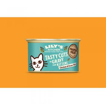 Kitten Tasty Pesce in Gravy 85g