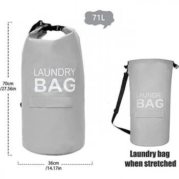 Bolsa de ropa sucia 71L