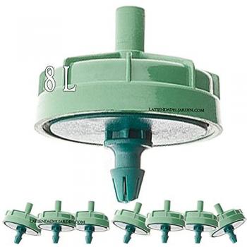 SUINGA Pack 1600 Gotero Antidrentante Autocompensante 8 litros, seta