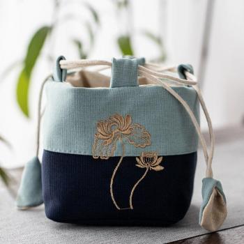 Lotus Blossom Tea Travel Bag