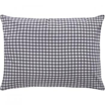 Federa cuscino Tux Seersucker 60x80 cm ERWIN M. grigio
