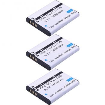 2Pcs LI-70B Rechargeable Battery for Olympus Cameras (VG110, VG120, VG-160, X-940, D-715, FE-4020, FE-4040)